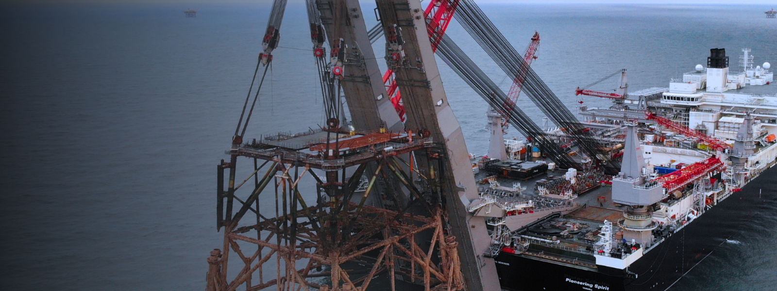 Decommissioning DP3 DP4 Pioneering Spirit