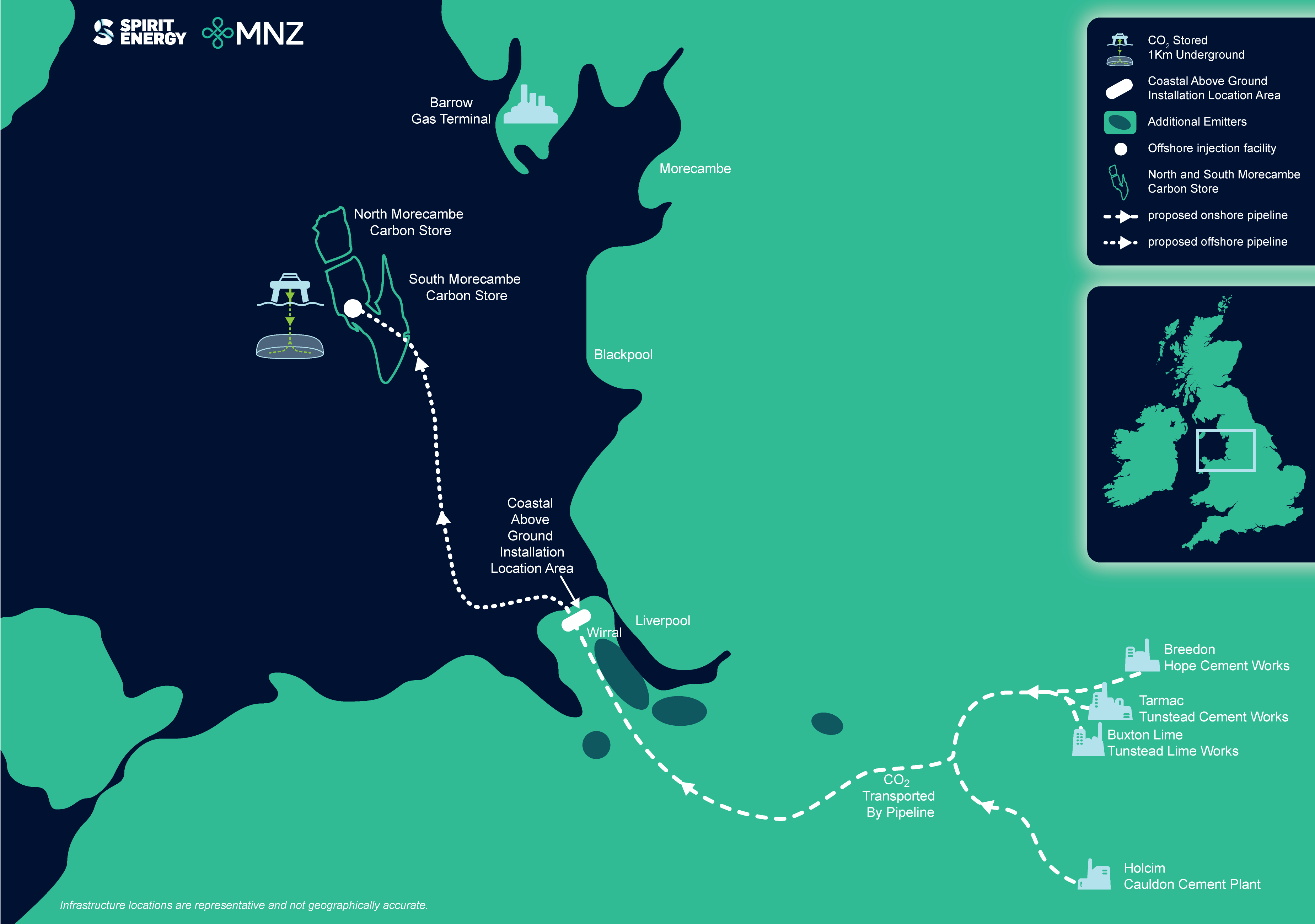 MNZ Peak Cluster Map